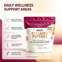 Poudre de Collagène Marin Hydrolysé GMP, Complexe de Peptides Purs, Produits de Beauté, Complément pour la Santé de la Peau, des Cheveux et des Ongles, OEM