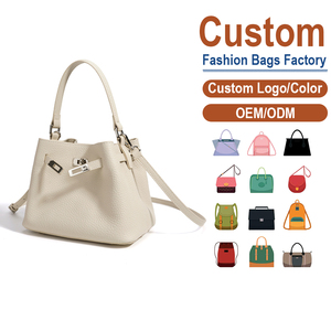 กระเป๋าหนังวัวลายลิ้นจี่ทรงถัง ดีไซน์หรูหรา พรีเมียม ใช้ได้ทุกวัน สะพายข้างได้ ผลิตจำนวนจำกัด - Product Image 1