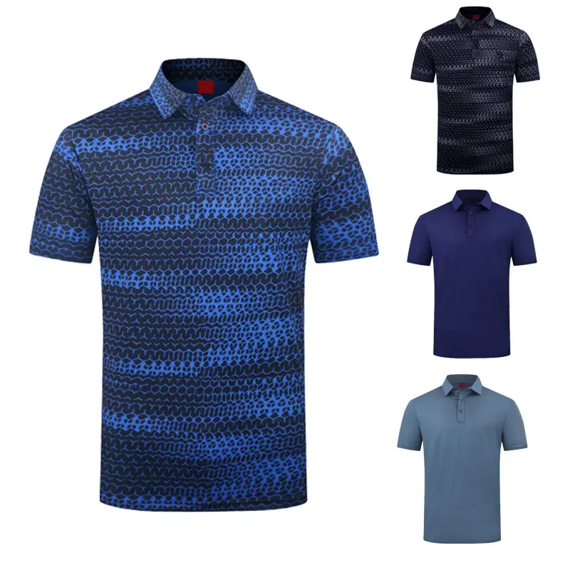 Nieuwe Collectie Fashion Sport Golf Polo T Shirt Custom 3d Gedrukt T-shirt Voor Mannen, groothandel Mannen Rugby Polo Shirt, Mannen Polo