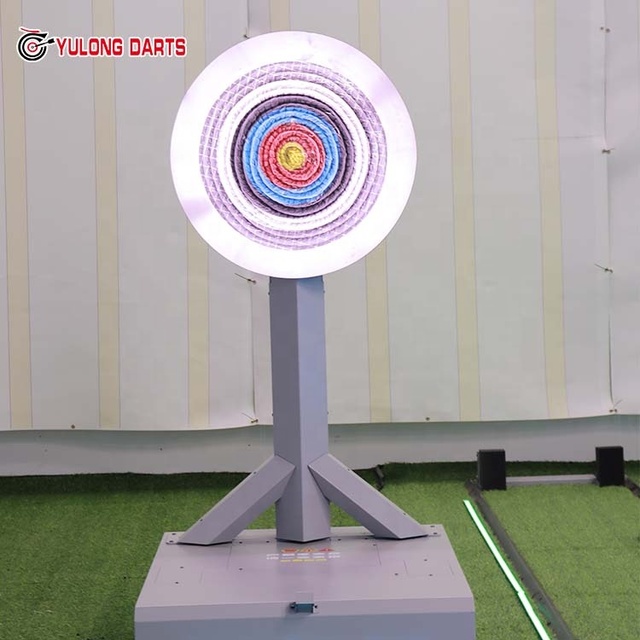 Commercial Indoor Alloy Electronic Archery Game Machine with Target and Scoring System