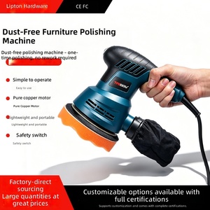 Ponceuse orbitale électrique sans poussière pour meubles, moteur en cuivre pur, portable, vitesse variable, 800W, pour bois - Product Image 1