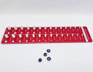 Aluminio 28 34 44 Agujero Roscado Checker Tornillo Perno Personalizado CNC Aluminio Color Anodizado Sub Calibre Tuerca Identificador Rosca Checker - Product Image 2