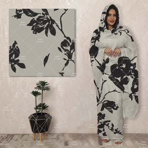 Traje de satén de algodón japonés para mujer, <span class=keywords><strong>tela</strong></span> Original DISEÑO DE Sudán, estampado Digital, gasa ligera, hilo elástico 50d para niñas - Product Image 2