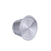 Capsule de café réutilisable en acier inoxydable personnalisée pour Nespresso, dosette de café rechargeable, OEM ODM disponible