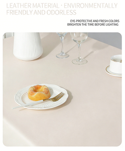 美式PVC桌布，防水防油，长方形派对桌布，适用于家庭餐桌 - Product Image 5