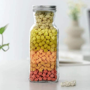 Bouteille en verre de boisson de jus de niveau d'apparence de haute qualité - Product Image 6