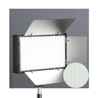 Kit d'Éclairage de Vlogging LED LED-600 pour Tournage Vidéo, Lumières de Caméra pour Studio, Streaming en Direct, Maquillage et Photographie