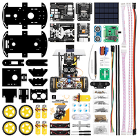 Kit éducatif STEM d'électronique DIY pour robot intelligent ESP32, programmation Arduino, kit de robot traqueur solaire