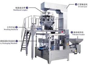 Bodi Used Automatic Premade Bag Ziplock Pouch y Doypack Máquina <span class=keywords><strong>de</strong></span> embalaje <span class=keywords><strong>de</strong></span> llenado para alimentos para Wolfberry Mothballs Packaging - Product Image 2