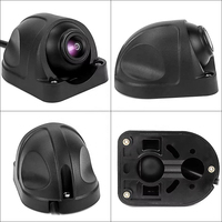 Cámara de Visión Trasera Esférica AHD 720P/1080P con Visión Nocturna Starlight y Ajuste de 360 Grados para Vehículos, Autobuses y Camiones