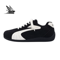 Zapatillas Deportivas Unisex Estilo Alemán con Cordones, Malla Transpirable, Casuales, de Tacón Bajo, para Caminar