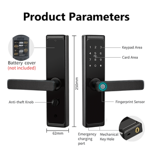 Cerradura de Puerta con Huella Digital CARDORIA WIFI Tuya TT, Cerradura Eléctrica con Gestión por Aplicación para Hogar, Oficina, Apartamento - Product Image 5