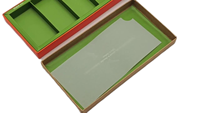 Boîte de papier cadeau personnalisée pour biscuits au chocolat Conception attrayante de qualité alimentaire pour l'emballage Stratification mate Gaufrage Revêtement UV