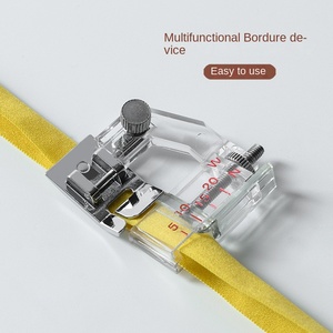 Máquina de Coser Doméstica Multifuncional, Dispositivo de <span class=keywords><strong>Dobladillo</strong></span>, <span class=keywords><strong>Prensatelas</strong></span>, <span class=keywords><strong>Dobladillo</strong></span> Eléctrico Enrollable, Plegador de Bordes, Enrollador de Bordes - Product Image 2