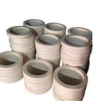 Conteneur d'isolation en fibre céramique anti-corrosion pour pièces de forme spéciale en fibre céramique pour four de fusion léger
