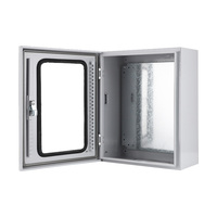Boîte de distribution avec fenêtre transparente, boîte de commande, boîte d'instruments industriels, boîte électrique personnalisée, 100A 220V/380V