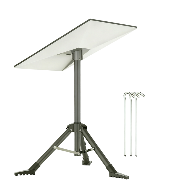 For Starlink Gen 3 Metal Tripod Mount & Stand Portable Adjustable Mount with Pole Adapter