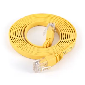 كابل شبكة داخلي وخارجي Cat5 5e 6 6a 7 وصلة موصلة كابلات شبكة cat5 cat5e cat6a cat7 cat8 Cat8 Ethernet Rj45