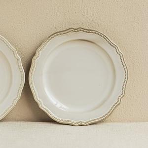 Assiette en céramique de style français, jetable, pour la maison, le dîner, le steak, le <span class=keywords><strong>petit</strong></span>-déjeuner et les pâtes occidentales, vaisselle polyvalente - Product Image 3