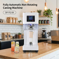 DEEPACK Commercial 370W Scelleuse automatique robuste pour canettes de boissons, machine à sertir les canettes de bière et de soda
