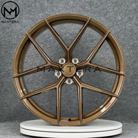 Jantes de voiture pour passagers Maxtera forgées sur mesure de style EDELWEISS LT3 pour BMW M2 M3 M4 M5 X3M X4M G20 G21 G22 Tsla Camaro, jantes en alliage