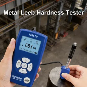 Testeur de dureté Leeb professionnel numérique portable pour métal et acier avec échelles HV/HRC Modèle LS251D - Product Image 1