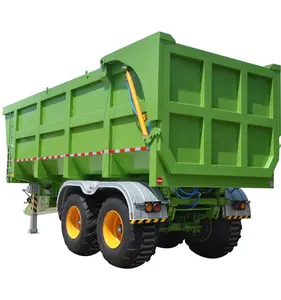 Prices For Tipper Truck Trailer Rear Door Hydraulic Open Dump Trailer