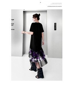 <span class=keywords><strong>Robe</strong></span> longue élégante Bettergirl French Niche Printemps-Été 2026 à rayures verticales fines et col chemise - Product Image 4