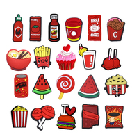 2024 Neuheiten Luxus Designer PVC Charms Soft Clog Schuh dekorationen mit Schnalle Zubehör Custom Cartoon Schuh Charm Bulk