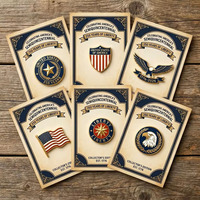 Coffret de 250 épingles en émail commémoratives du 250e anniversaire 1776-2026, collection de pin's patriotiques Aigle Américain, Étoile et Liberté, en boîte cadeau
