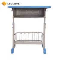 Ensemble de bureau économique pour une seule personne, pour les élèves du primaire et du secondaire, avec support pour cartable