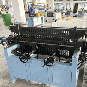 Machine automatique de torsion et d'aplatissement de <span class=keywords><strong>tuyau</strong></span> de tube de serpentine de <span class=keywords><strong>cuivre</strong></span> en aluminium d'évaporateur de réfrigérateur d'échange thermique - Product Image 4