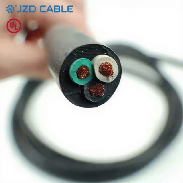 JZD UL62 300V Weather Resistant Extension Cord for Outdoor Industrial STW/SJTW/SJT Portable Cord Flexible Power Cable