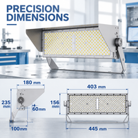 Projecteur LED pour terrain de football à mât haut 200W 240W avec puce Lumileds IP67, éclairage extérieur pour stade de sport et terrain de football