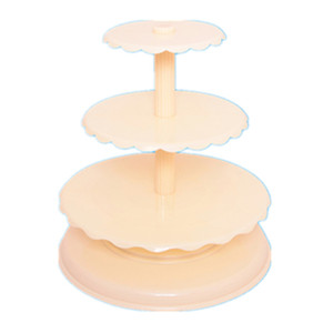 European Style <b>3</b> <b>Tier</b> <b>Cake</b> <b>Stand</b> ABS Plastic Multi Layer <b>Cake</b> Tray Wedding Party Dessert Display <b>Stand</b> - Product Image 1
