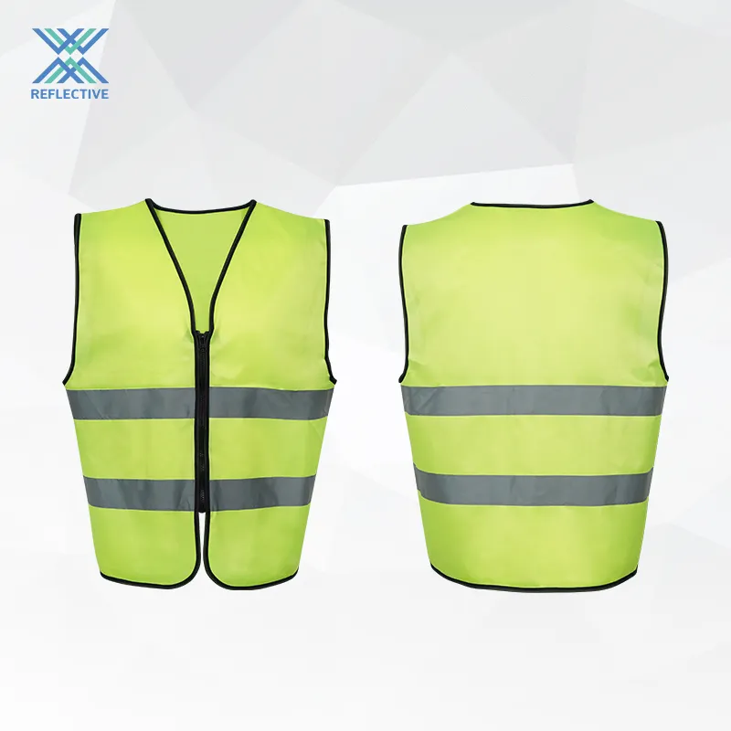 LX высокое качество низкий минимальный заказ жилет безопасности желтый светоотражающий жилет для мужчин