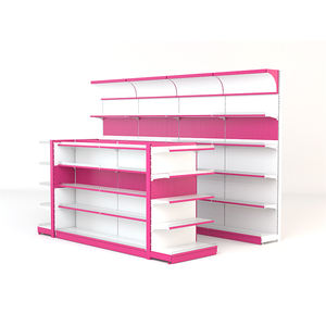 批发低最小起订量现代设计金属食品超市智能货架曼谷超市果汁货架 - Product Image 5