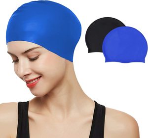 Chapeaux <span class=keywords><strong>de</strong></span> <span class=keywords><strong>natation</strong></span> Logo personnalisé compétition 100% bonnets en Silicone pour piscine bonnets <span class=keywords><strong>de</strong></span> <span class=keywords><strong>natation</strong></span> adultes à haute élasticité - Product Image 2