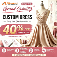 Gaun Pesta Vintage Wanita Lengan Pendek Berbahan Renda Ukuran Besar yang Sedang Laris Terjual