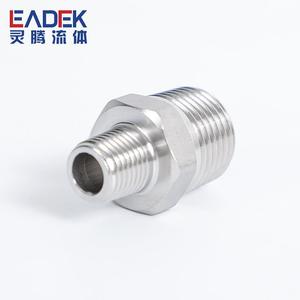 Adaptateur réducteur hexagonal mâle en acier inoxydable 304, connexion directe 6 points 4 points - Product Image 3