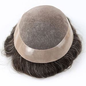 ปรับแต่งได้หลากหลายสไตล์ ทุกขนาด ทุกสี ระบบท็อปเปอร์สำหรับผู้ชาย ทำจากผมแท้แบบอินเดีย คุณภาพเกรดพรีเมียม เนื้อผม 38 มม. - Product Image 5