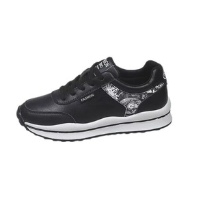 Baskets colorées pour femmes, chaussures décontractées respirantes en maille style skateboard rétro, plateforme légère pour femmes - Product Image 3