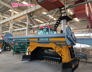 Winwork 400-6000 Mlangeur Phân Hữu cơ Tự động Phân compost Máy Trommel Màn Hình Máy Cho Phân compost Turner Máy - Product Image 2
