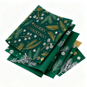 Tùy Chỉnh 50*70Cm Không Thấm Nước Tráng Trinh Nữ Kraft Giấy Cuộn Sang Trọng Hàn Quốc Quà Tặng Giấy Gói Cho Món Quà Giáng Sinh - Product Image 3