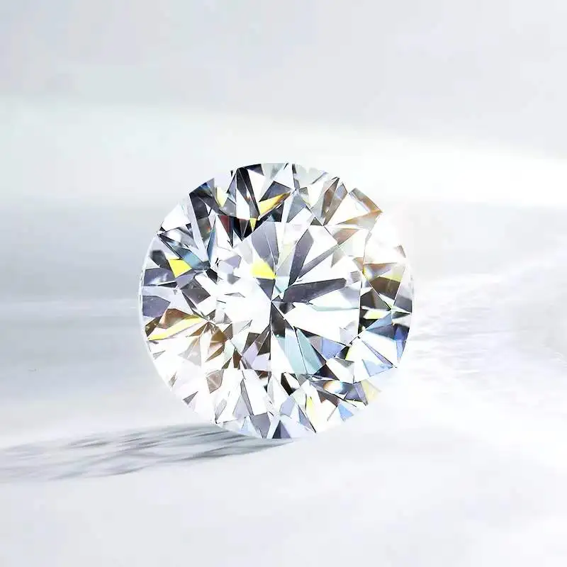 Pietra diamantata sciolta certificato IGI VS1 diamanti reali bianchi da 0.75mm