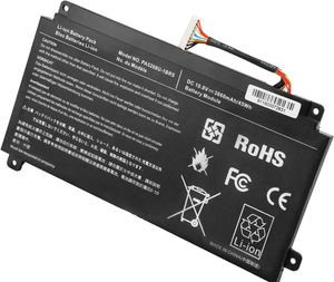 Batterie au Lithium d'ordinateur portable PA5208U-1BRS pour Toshiba Satellite Radius 14 E45w 15 P50 <span class=keywords><strong>P55w</strong></span> 10.8V 3860mAh Batteries rechargeables - Product Image 1