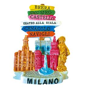 Souvenirs du tourisme italien, aimants de réfrigérateur en résine 3D de la série Venice Water City - Product Image 6