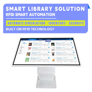 Bibliotheek OPAC Zelfbedieningskiosk - Touchscreen Kiosk voor klantboekenzoekfunctie & slimme bibliotheekoplossing CE-gecertificeerd - Product Image 1
