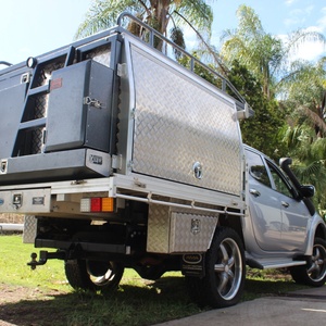 HERUI Customized Aluminum Truck UTE Canopy High Hood Waterproof Heavy Duty Dustproof <b>Tool</b> <b>Box</b> Powder Coated Lockable 2.5mm/3.0mm - Product Image 6