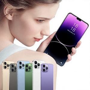 สมาร์ทโฟน <span class=keywords><strong>I14</strong></span> <span class=keywords><strong>ProMax</strong></span> CDMA ขายดีข้ามพรมแดน หน่วยความจำ 16+1TB หน้าจอ 6.7 นิ้ว รองรับ 2 ซิม แหล่งสินค้าจากโรงงานสำหรับการค้าต่างประเทศ - Product Image 1